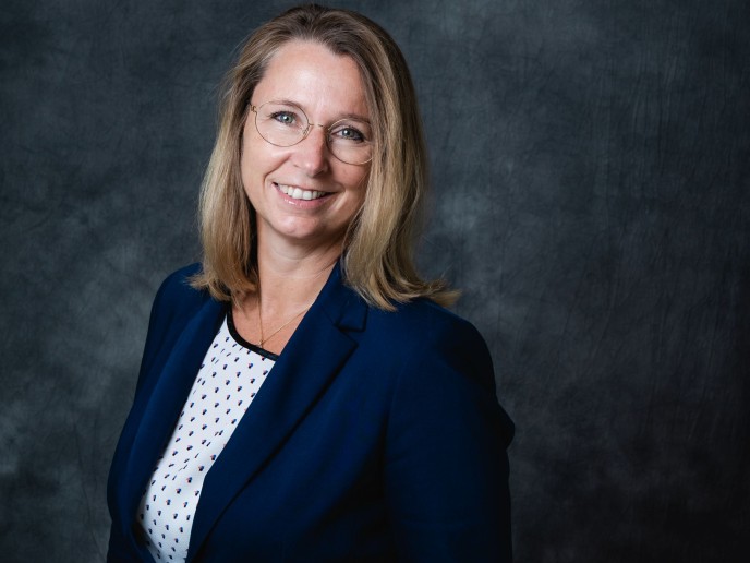 Foto van directeur Marieke Voogt