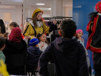 Sinterklaasfeest Vluchtelingenwerk